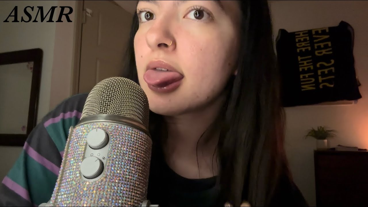ASMR tongue swirls and mouth sounds 👄 