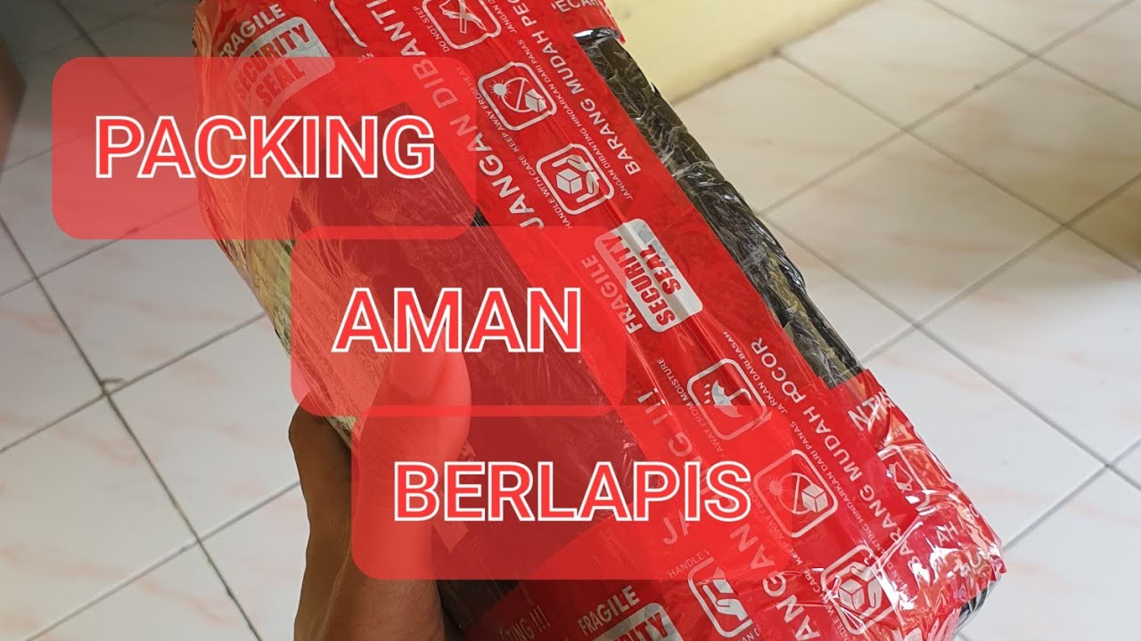 Cara Packing hp untuk dikirim | keamanan berlapis