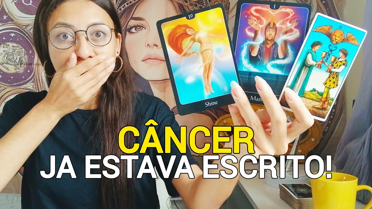 CÂNCER♋️EU VI... Seu Sorriso de Orelha a Orelha! Esse Amor ESTAVA ESCRITO NAS ESTRELAS, Tava Sim!