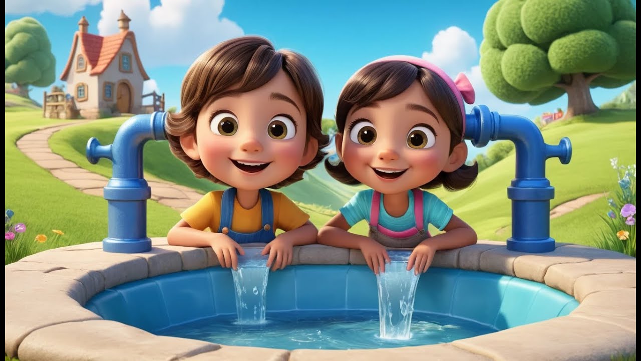 Jack and Jill | Classic Nursery Rhyme for Kids | Fun Story Song