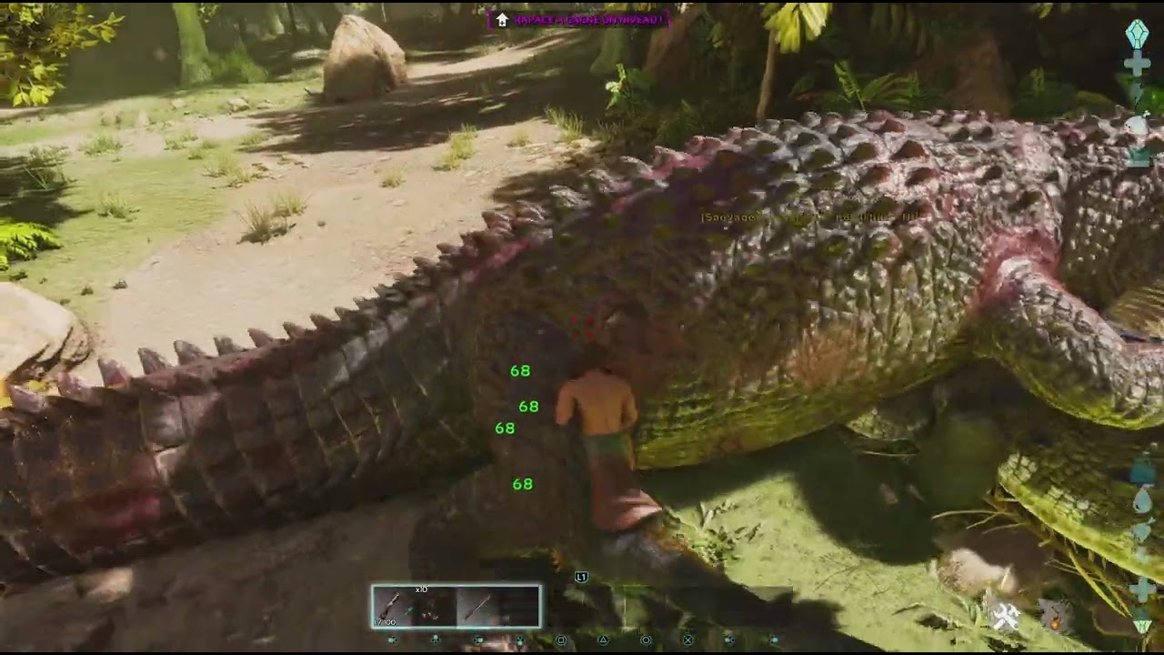 ARK Survival Ascende teste raptor ( dsl pour le micro )