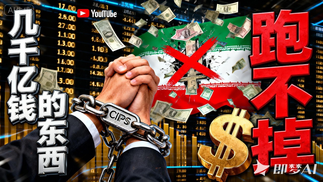 別心疼台灣外匯存底！伊朗手握幾千億人民幣，根本跑不掉也換不了美元！           #伊朗貨幣崩潰#外匯存底#人民幣#美元制裁#中伊合作#人民幣國際化#CIPS 系統#石油人民幣