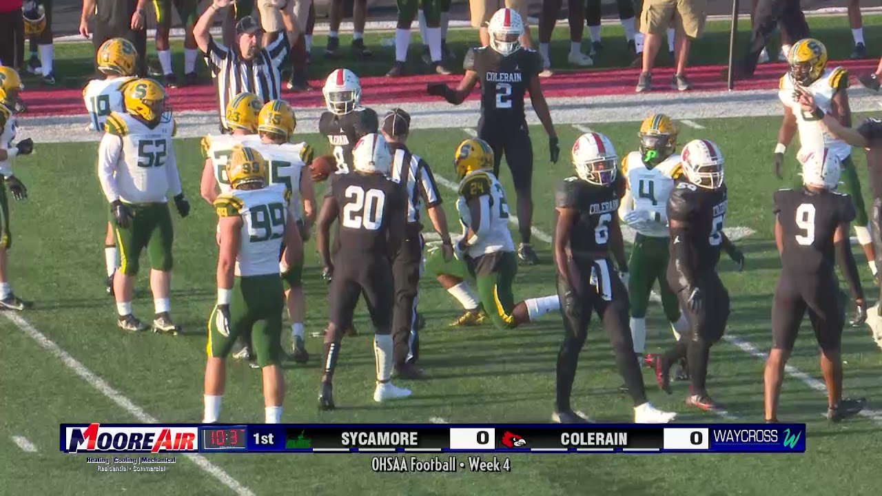 Colerain vs Sycamore High School Football Game of September 10, 2021