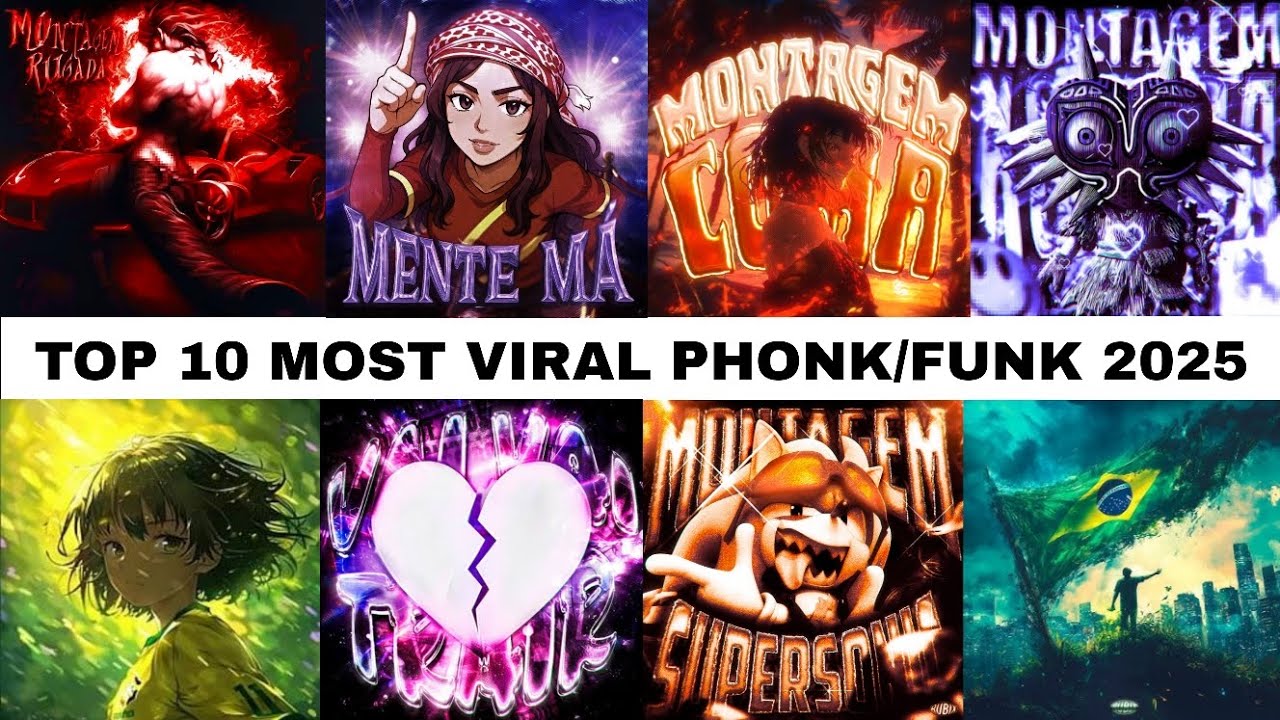 🎵 TOP 10 MOST VIRAL PHONK/FUNK 2025 🎵🔥