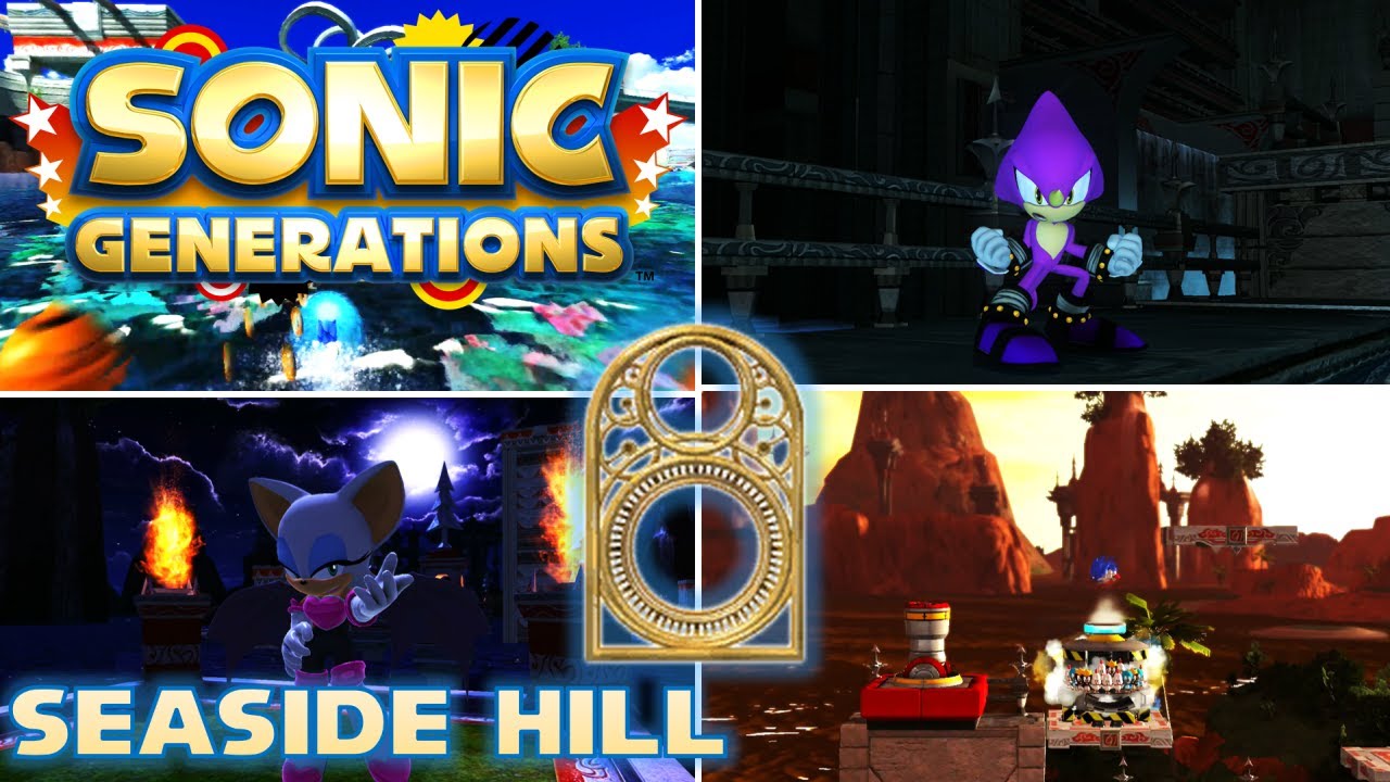 Seaside Hill [All Challenges] ★ Sonic Generations | All Missions