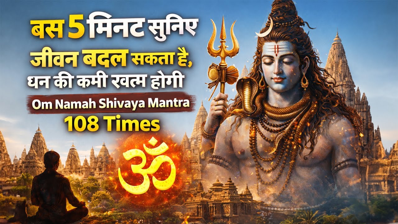 OM Namah Shivaya 108 Times mantra, to remove negativity 