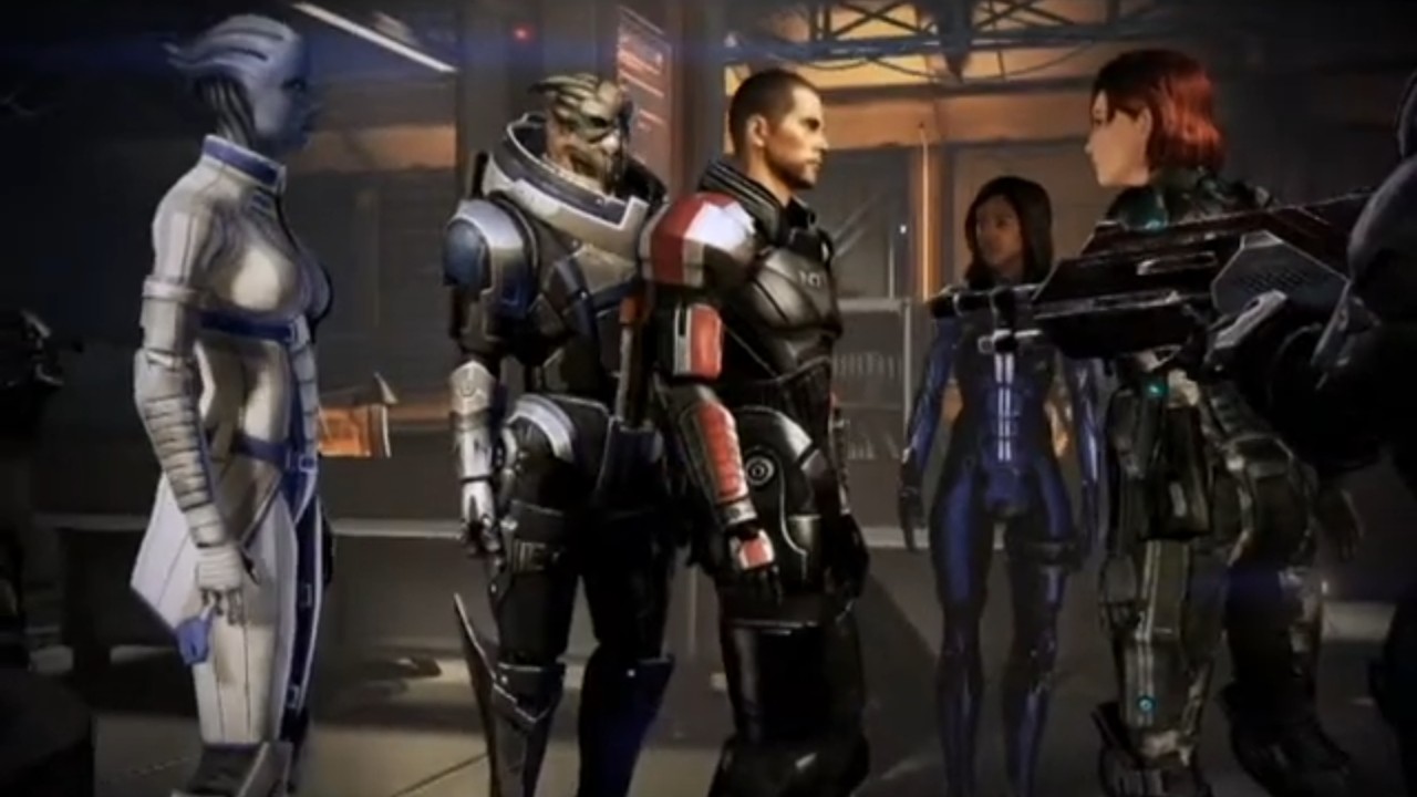 Fan Edit: Mass Effect 3: Citadel - BroShep vs FemShep Clone