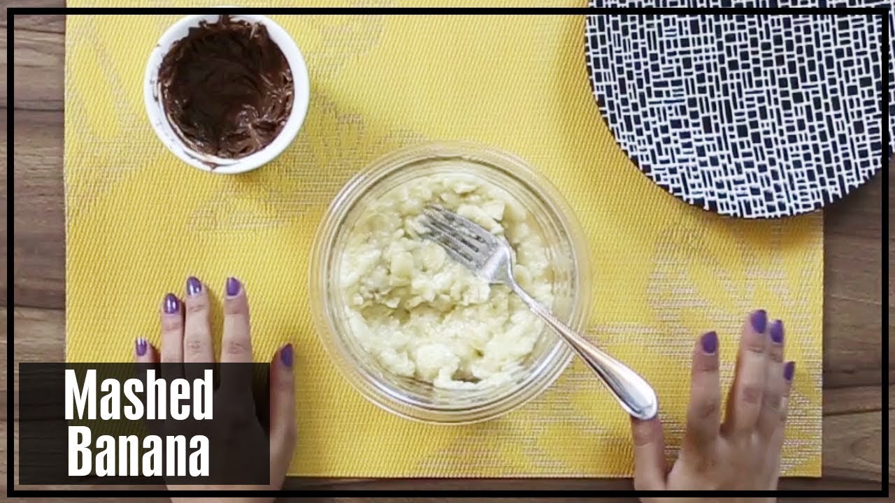 Mashed Banana | Quick & Easy Recipe | Homemade | Food Recipes | OnePlatter | SA11