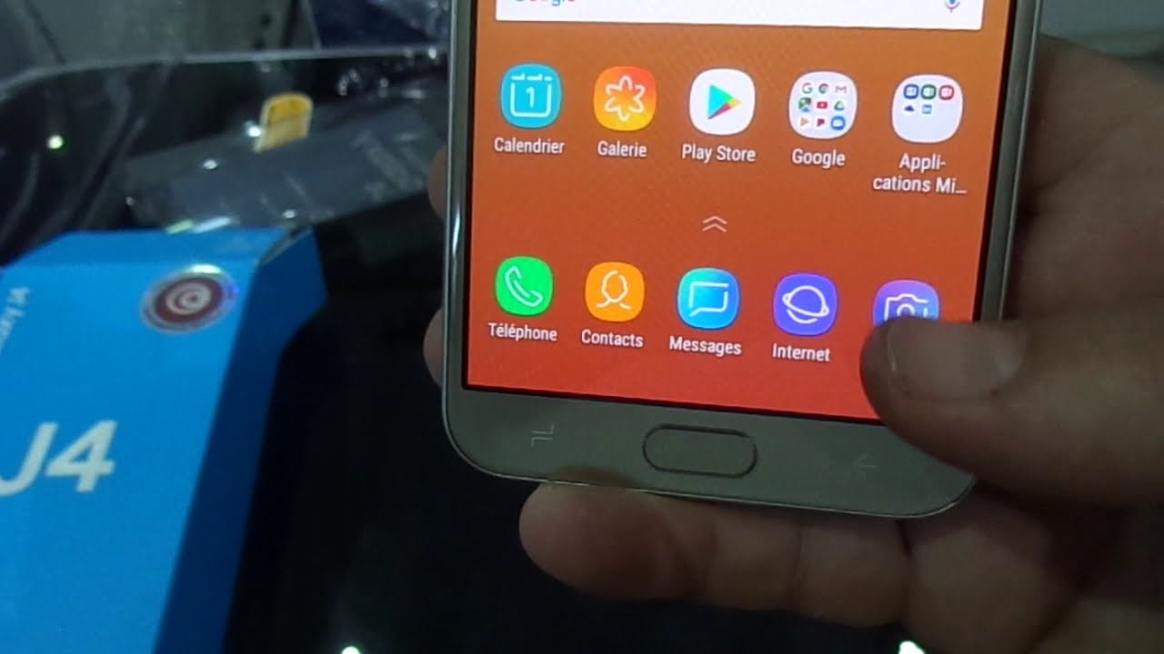 فتح علبة سامسونج ج4.كيف اعرف إن كان الهاتف اصلي.Samsung j4