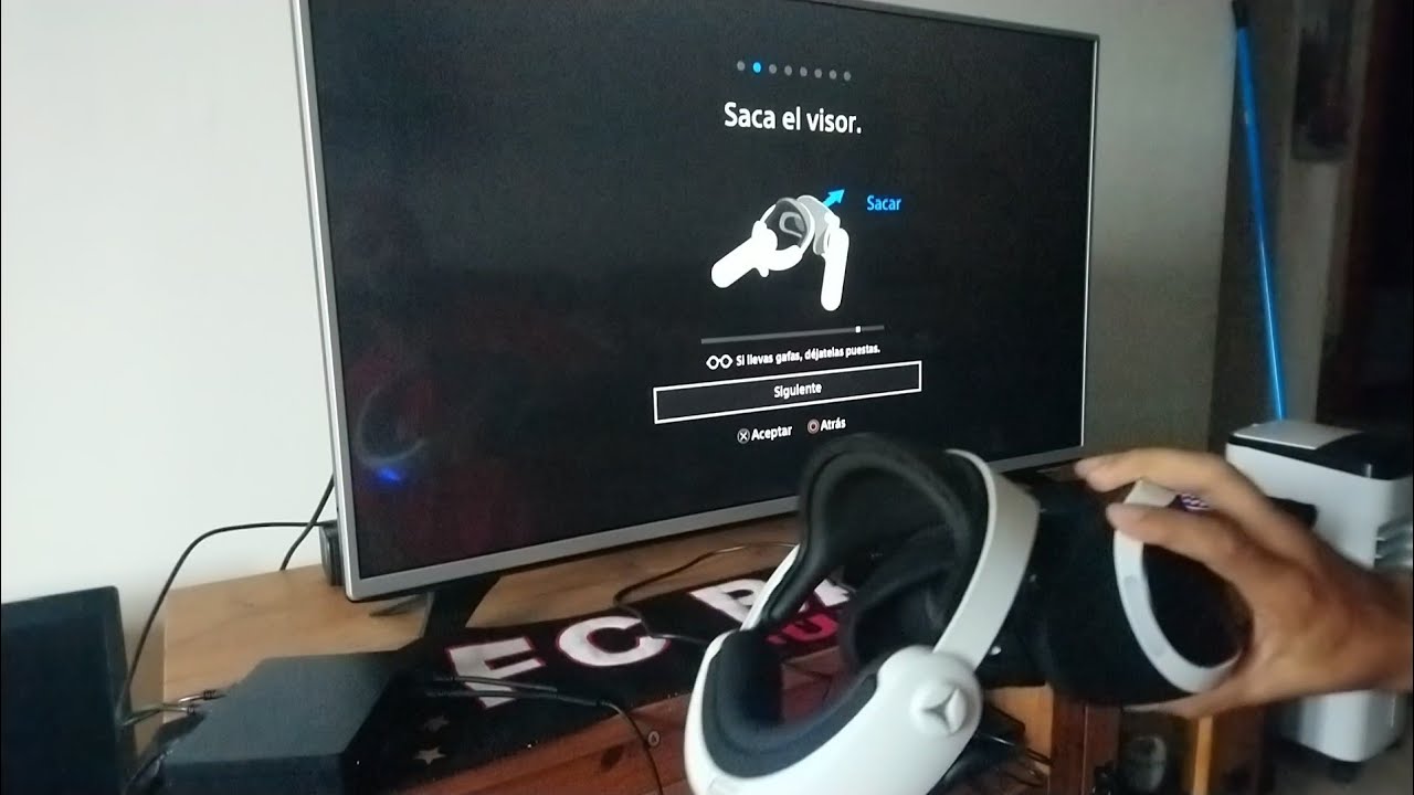 como instalar vr gafas en ps4