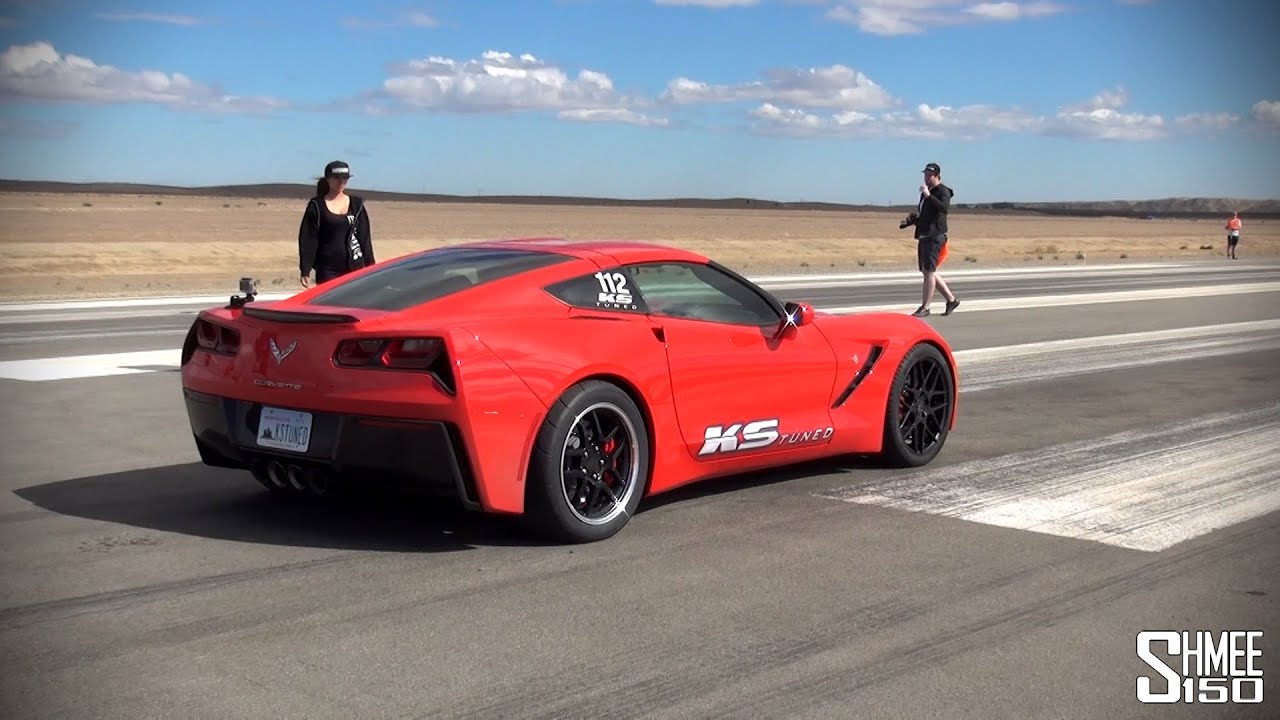 700hp KS Tuned C7 Stingray - Huge Sounds at Shift S3ctor