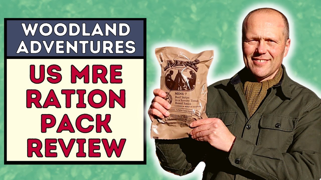 US ARMY MRE RATION PACK REVIEW | ASSESSING THE US MILITARY EATING EXPERIENCE IN THE COUNTRYSIDE