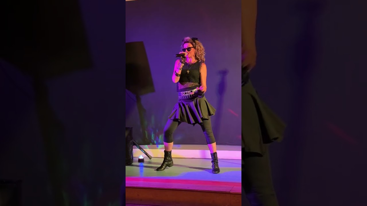 Tasha Leaper as Madonna - 'Open Your Heart', Live in Bristol, UK, August 2025