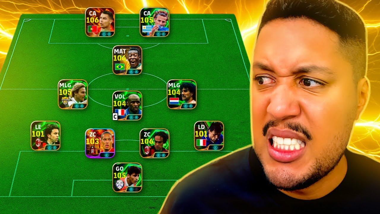 ESSA FORMA&Ccedil;&Atilde;O &Eacute; A MELHOR NESSE JOGO ??? - EFOOTBALL 2026 MOBILE