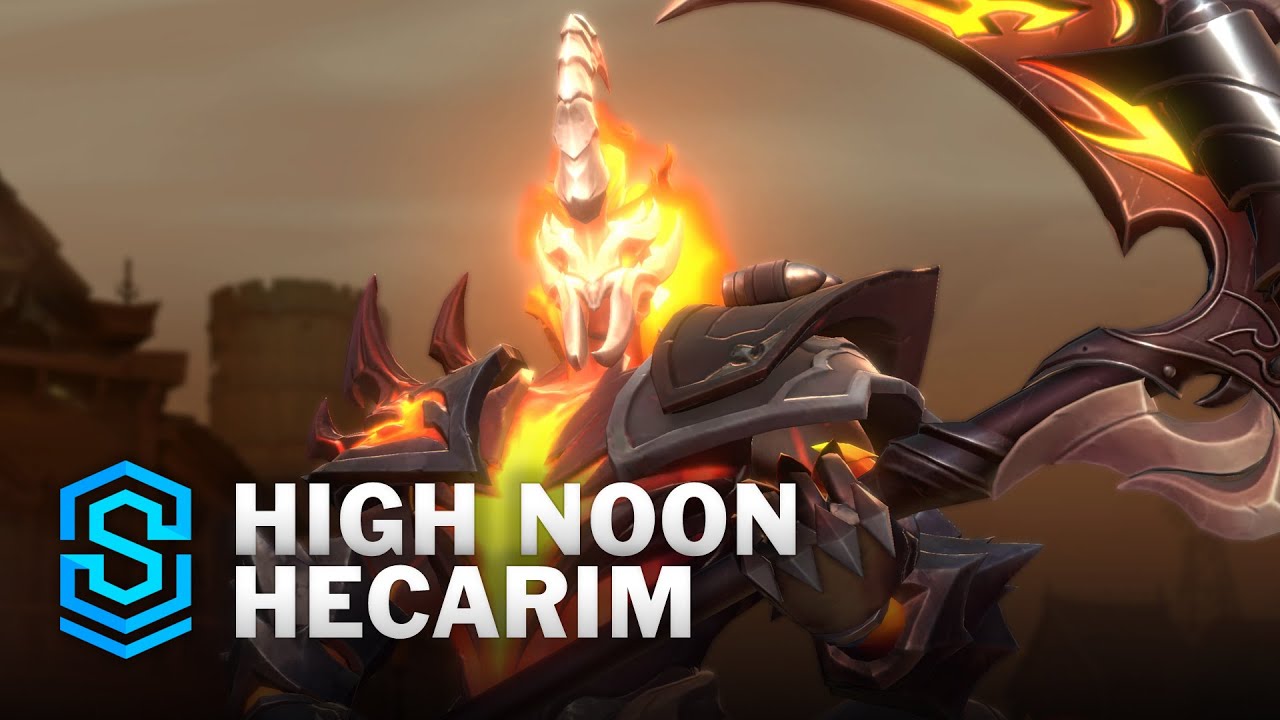 High Noon Hecarim Wild Rift Skin Spotlight