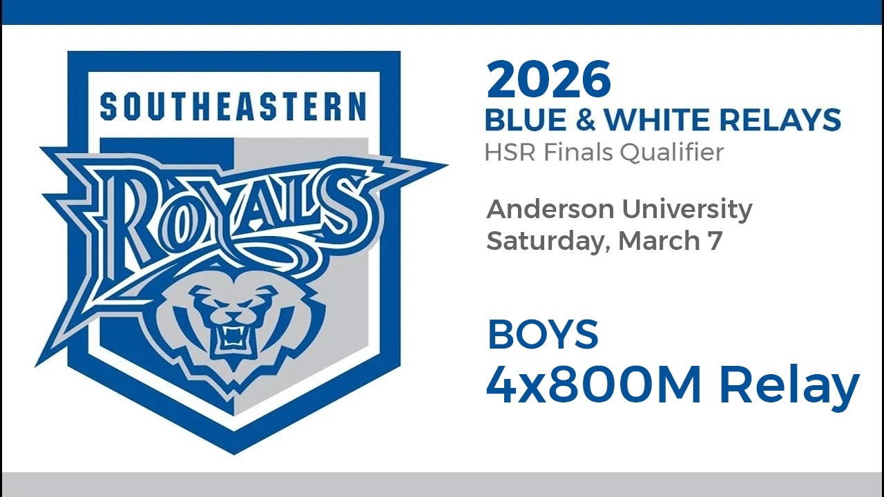 Boys 4x800M Relay – 2026 Blue & White Relays - HSE
