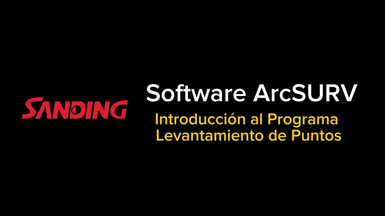 ArcSURV- Introducción menú levantamiento de puntos