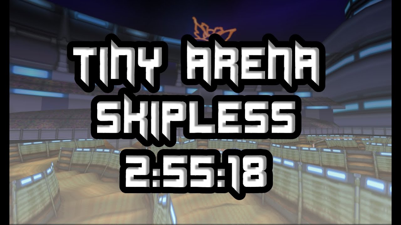 CTR (1999) - Skipless Tiny Arena - 2:55:18 and 57:90