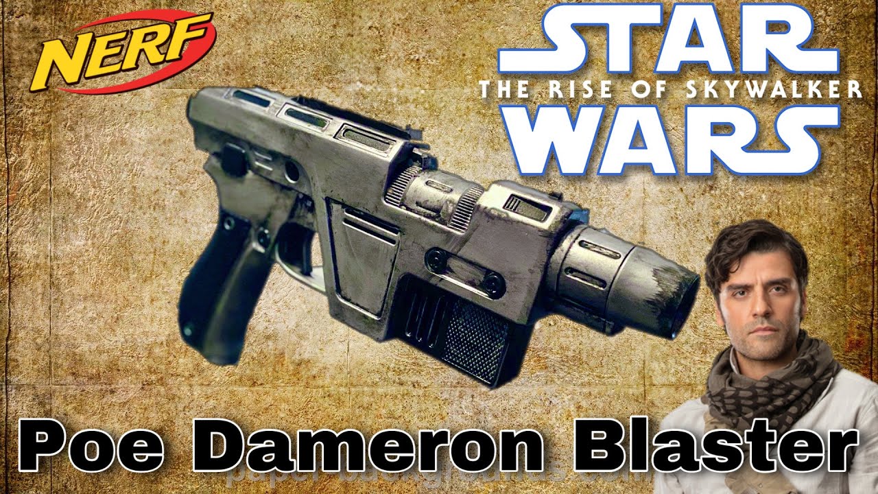 Nerf Poe Dameron Blaster Repaint