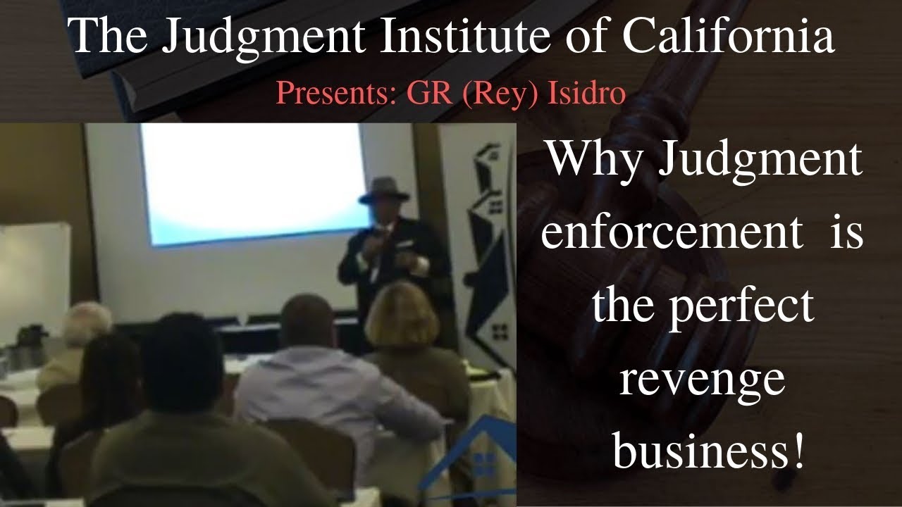 Judgment recovery business opportunity as the perfect revenge business