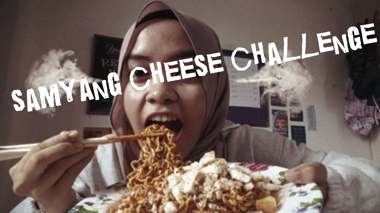 saidatiNur's Vlog | SAMYANG CHEESE CHALLENGE