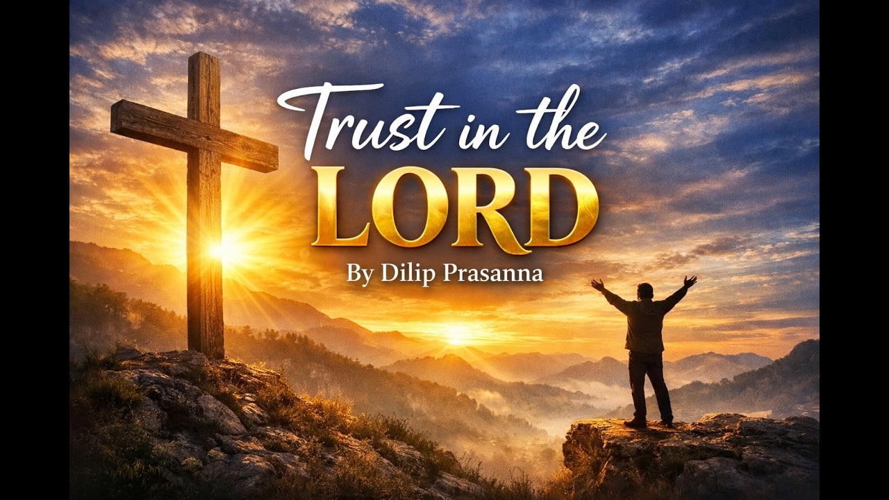 “Trust in the Lord”  - Christian worship song by Dilip Prasanna - ක්‍රිස්තියනි නමස්කාර ගීතිකාව