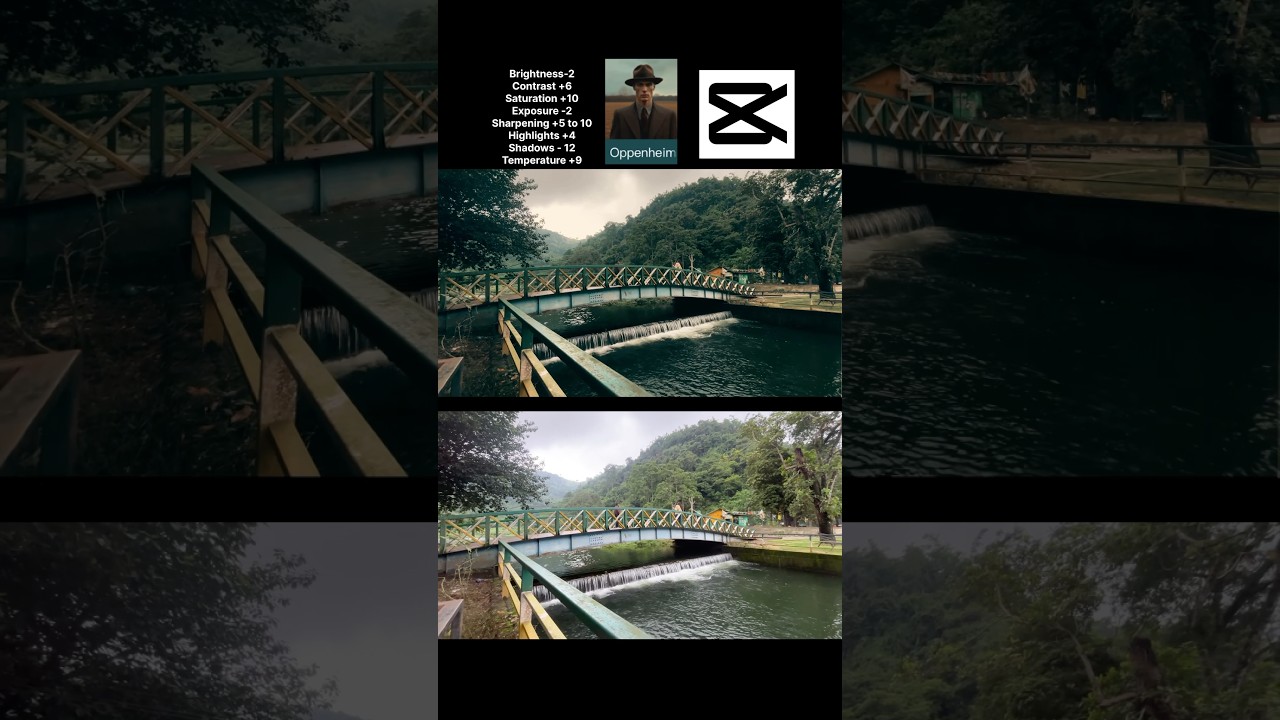 Moody green editing| dark green editing using capcut #colorgrading #cinematic