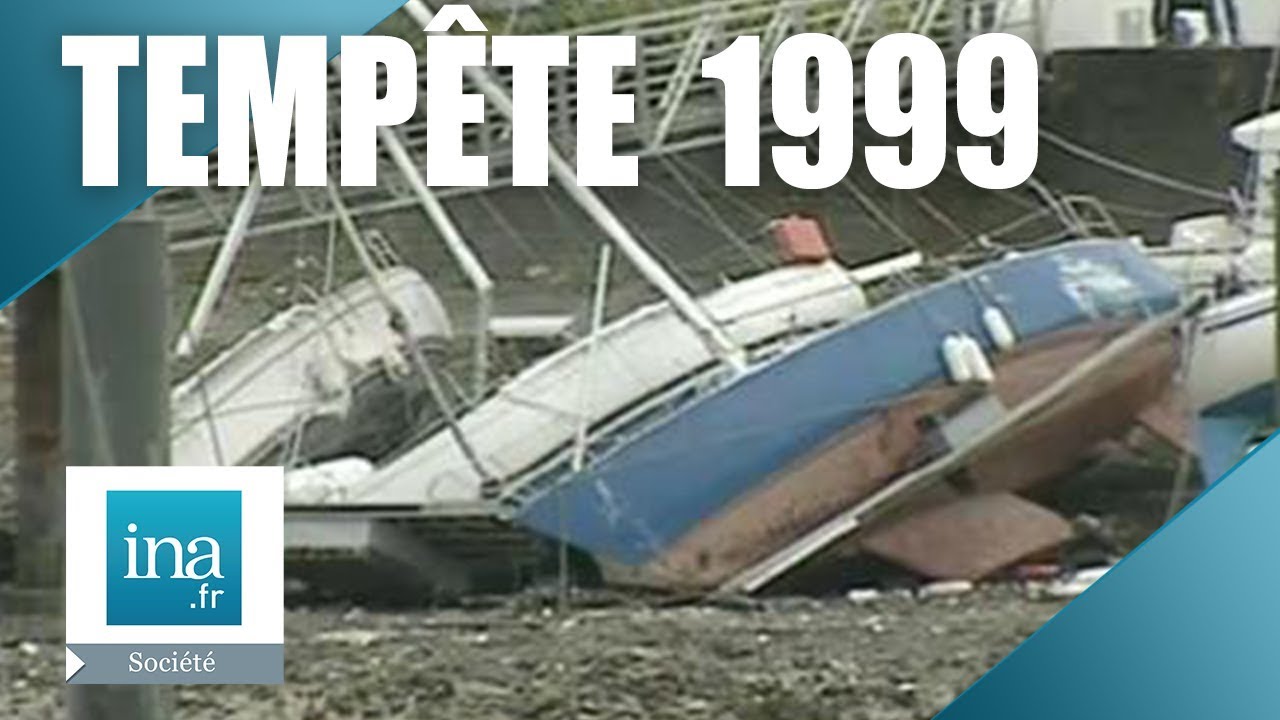 Tempête 1999 : Les dégâts à La Rochelle | Archive INA