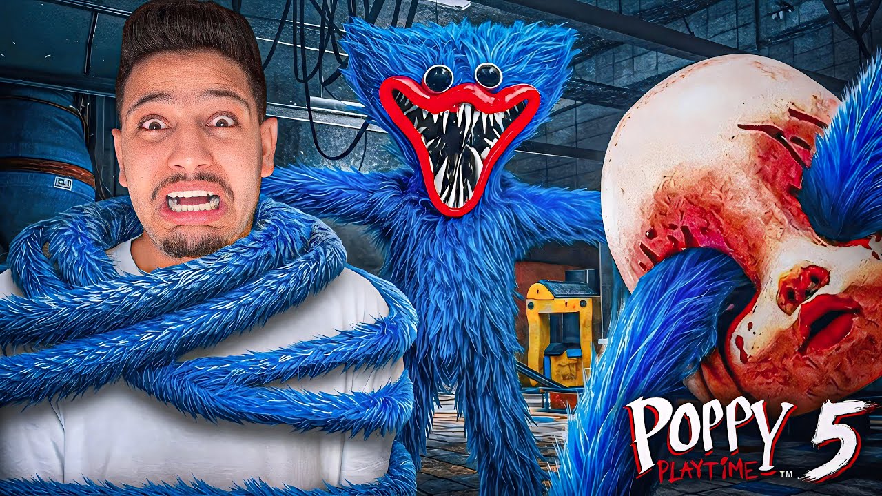 بوبي بلاي تايم شابتر 5😱عودة هاقي واقي المجنون!?😰 -Poppy Playtime Chapter 5