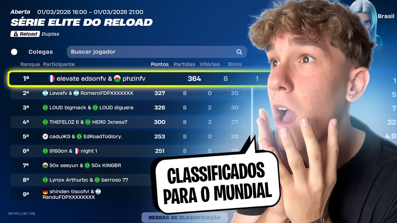 A Partida Que Classificou Edson e Phzin  Para  Mundial 🏆🔥