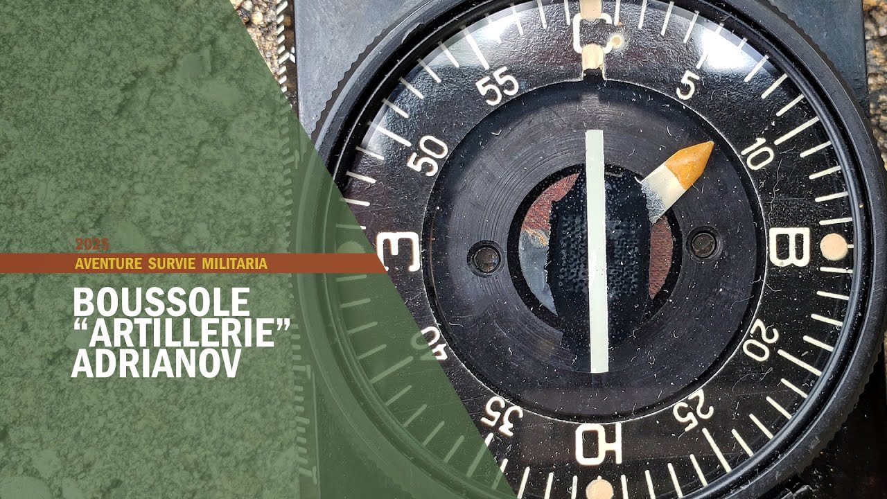 BOUSSOLE D'ARTILLERIE ADRIANOV