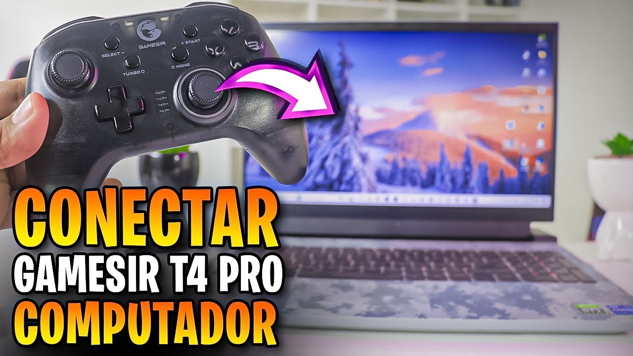 ✅Como conectar Gamesir T4 Pro no Computador / PC / NOTEBOOK (wireless, bluetooth e com cabo)