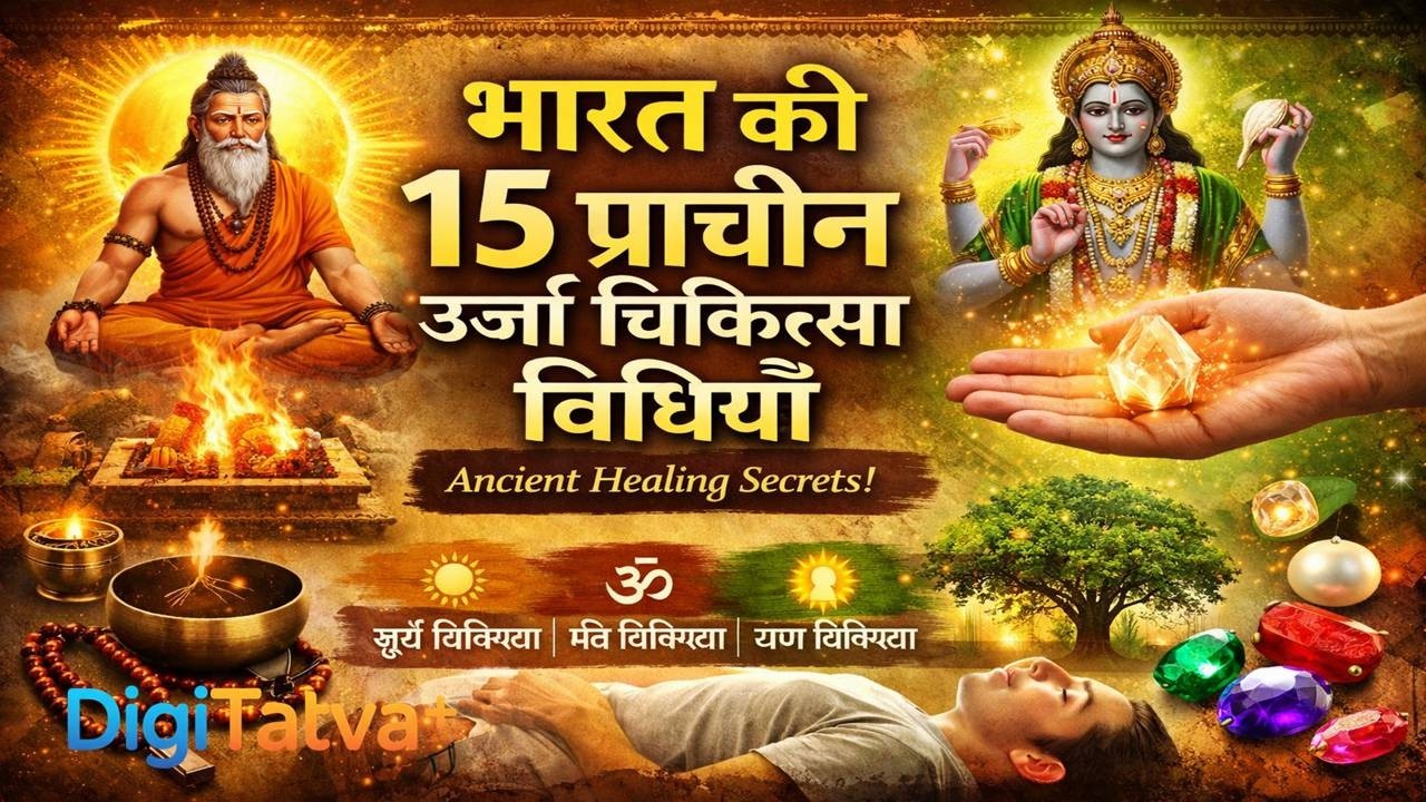भारत की 15 प्राचीन ऊर्जा चिकित्सा विधियाँ | Ancient Indian Energy Healing Secrets | Surya, Mantra