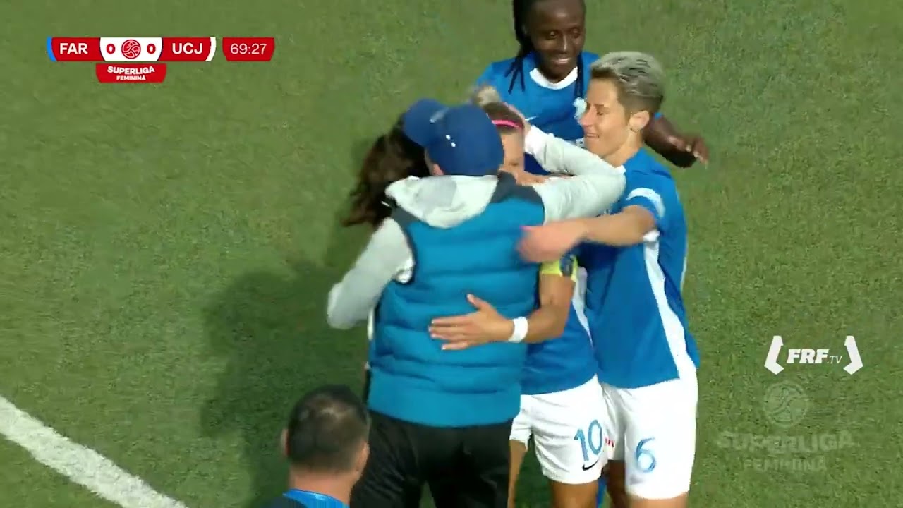 SuperLiga Feminină, Etapa 8: Farul Constanța - „U” Olimpia Cluj 2-1 (13.10.2024)