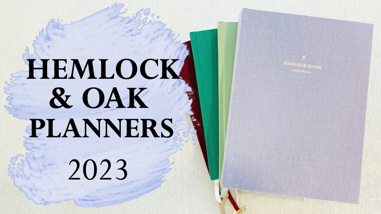 HEMLOCK & OAK | DAILY & WEEKLY PLANNERS + 10% OFF code
