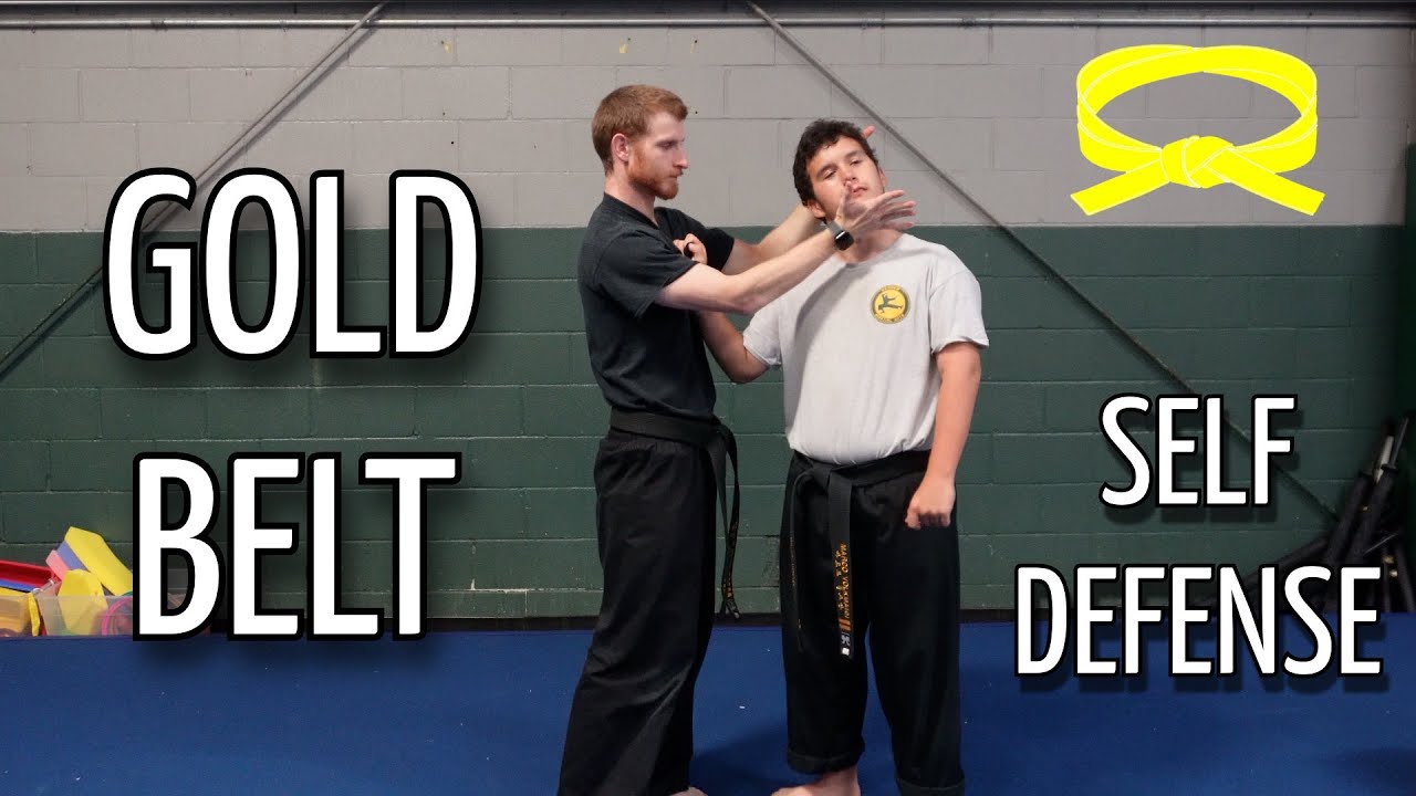 Gold Belt Self Defense - Joong Do Ryu Hapkido