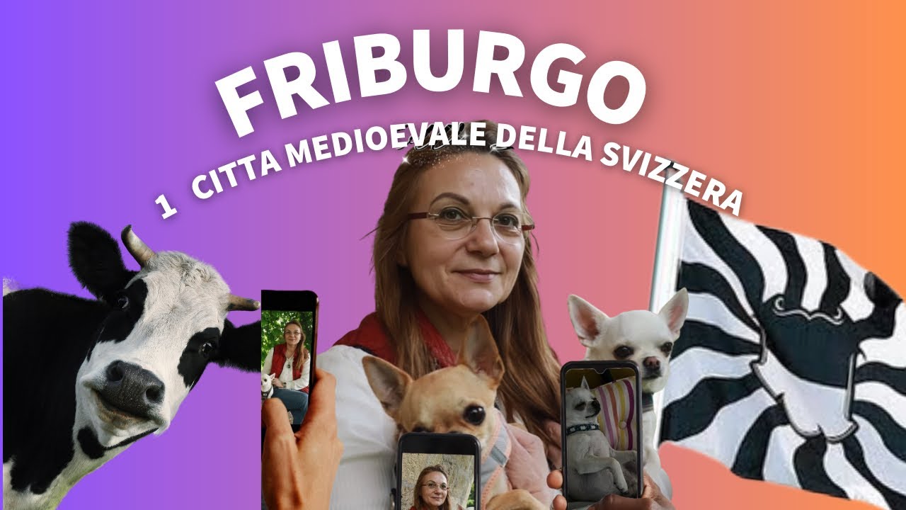 In giro per Friburgo una delle piu grandi città  medioevale della Svizzera 🇨🇭