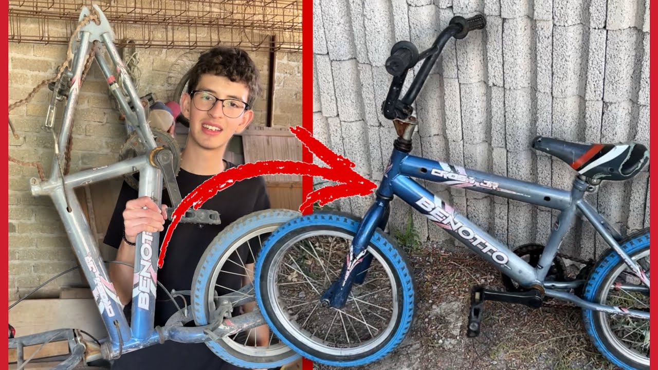 Restauramos una bici abandonada por más de 5 años 😮