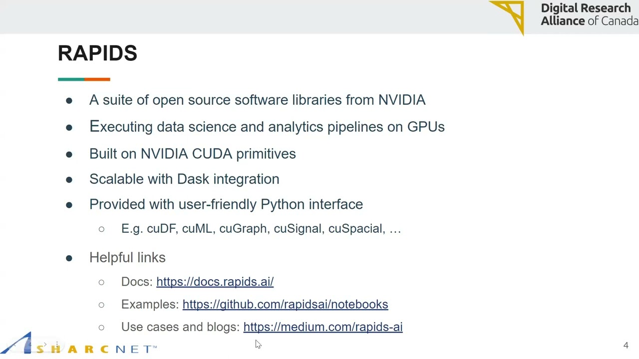 Accelerated DataFrame with Dask-cuDF on multiple GPUs