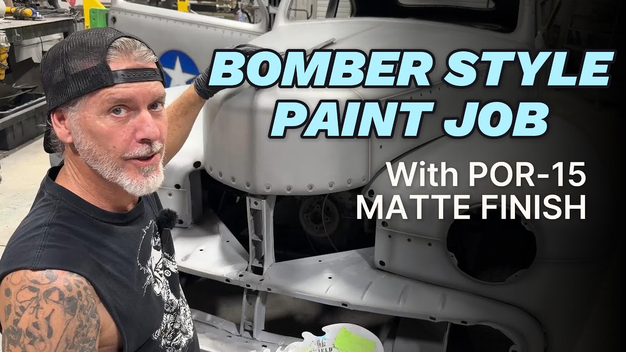 1947 Zephyr Bomber Paint Job #painting #airbrushing #custom