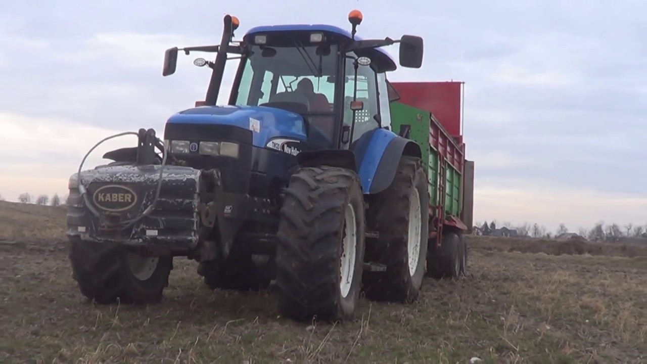 Rozrzucanie obornika 2018 ☆ New Holland ㋡ TYTAN ★