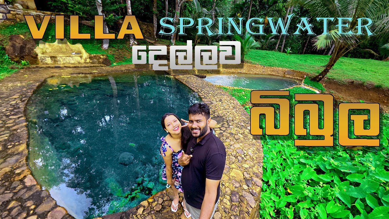 සිංහරාජයට ලගින් නිල්කැටේ දියබුබුලක් තියෙන budget villa එකක්😯Villa Springwater@travel_with_lasi_lk 