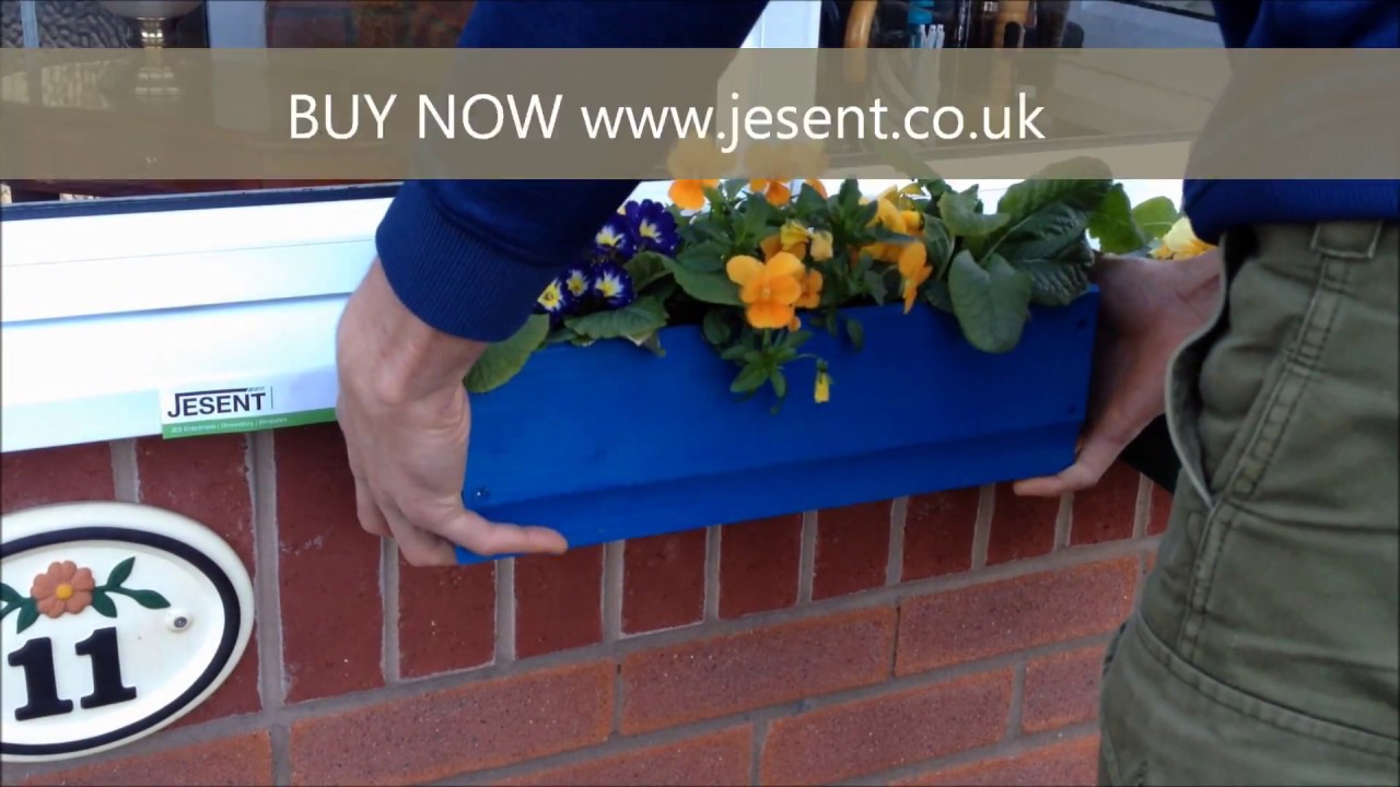 Window Box NO screws! NO drilling! NO holes! JESENT Products