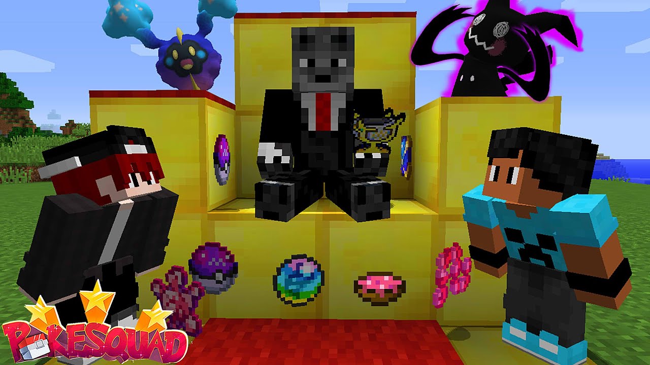 Como eu Virei o Rei de PokeSquad Com Esses Pokémon PROIBIDOS e SECRETOS no Minecraft