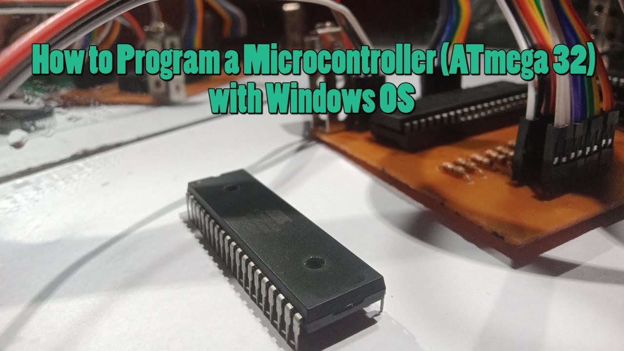 AVR Microcontroller Programming (Part 2) || How to use WinAVR programmer's notepad