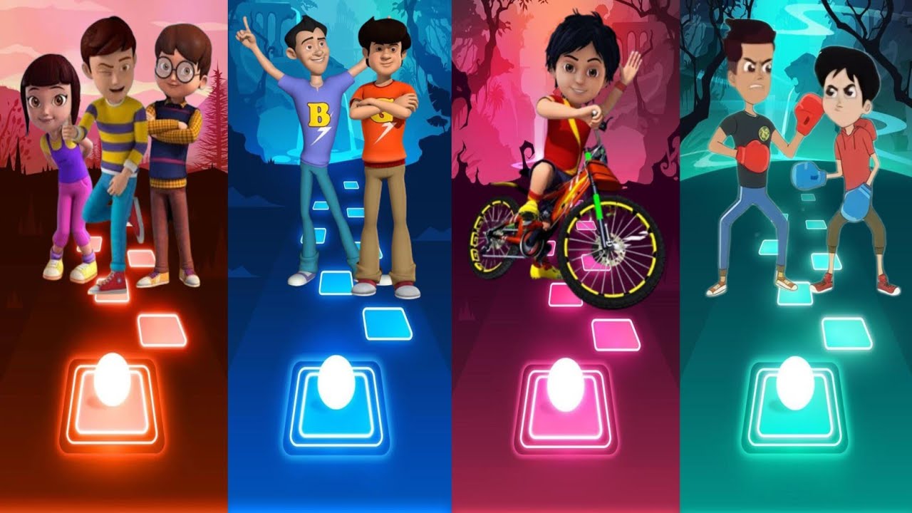 Rudra Vs Gattu Battu Vs Shiva Vs Chikoo and Bunty (New Video) - Tiles Hop EDM Rush