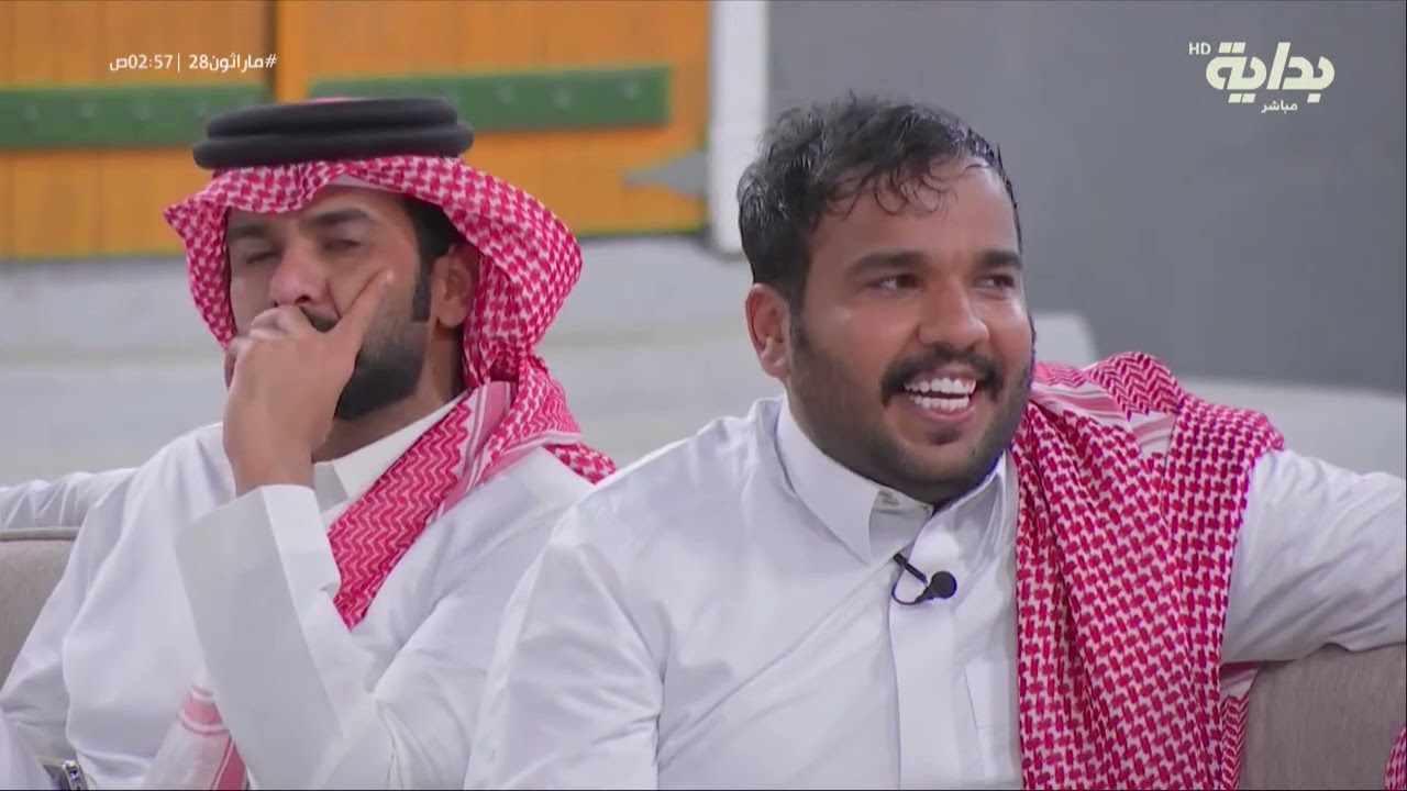 الا ياونتي ونة معنا - دويتو حمد آل لبيد وعلي الجعيدي | #ماراثون28