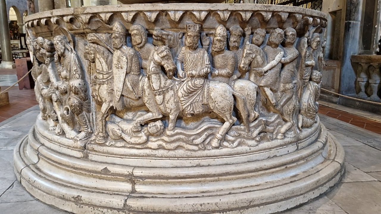 la Basilica di San  Frediano a Lucca  (Toscana)