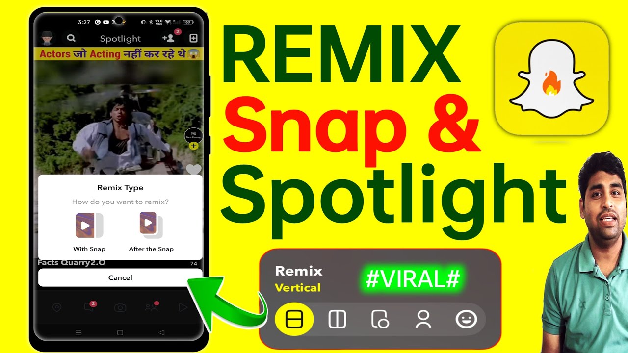 How To Remix Snaps On Snapchat | Remix Snap Kaise Banaye | Snapchat Remix Not Working fixed