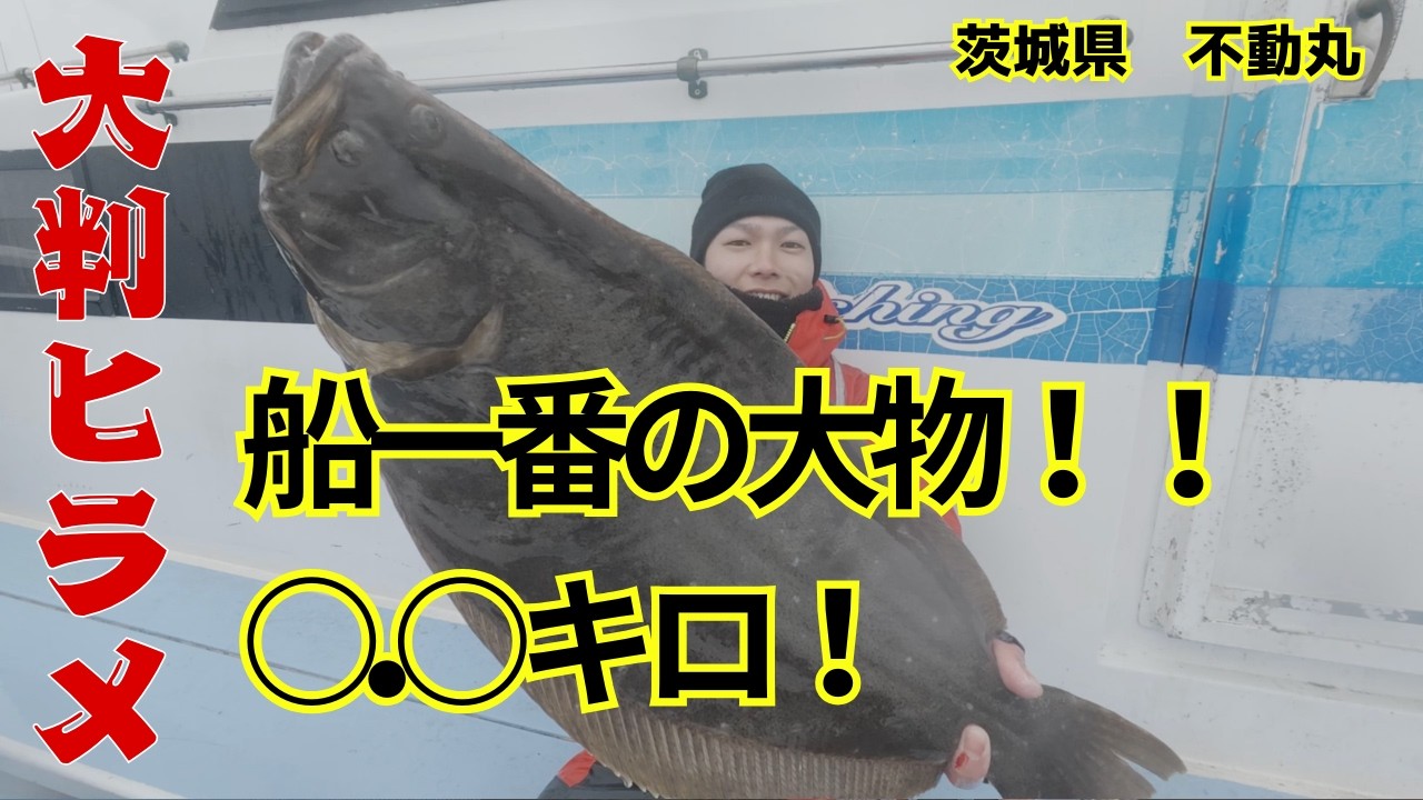 【大判ヒラメ】神回！ライトタックルがぶち曲がる寒ヒラメがヤバすぎた！こりゃどハマり確定。行くなら今でしょ！